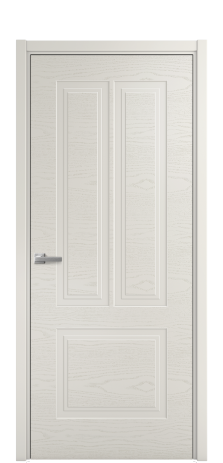 Дверь межкомнатная Паола 2 Цвет Дымчатый Brash Покрытие Эмаль брашированная  Наличник L 50 Цена 44375