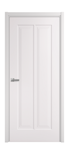 Дверь межкомнатная Paulo 4 Цвет Крем Покрытие Эмаль  Наличник L 50 Цена 40475