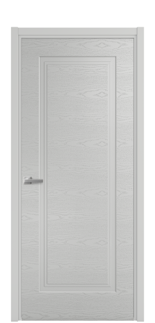 Дверь межкомнатная Rino 1 Цвет Телегрей Brash Покрытие Эмаль брашированная  Наличник L 50 Цена 44375