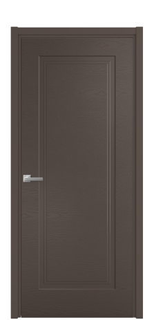Дверь межкомнатная Рино 1 Цвет Коричневый Brash Покрытие Эмаль брашированная  Наличник L 50 Цена 44375