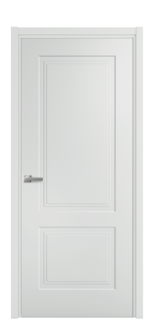 Дверь межкомнатная Rino 2 Цвет Облачный Покрытие Эмаль  Наличник L 50 Цена 40475