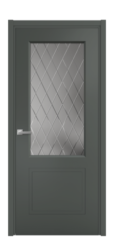 Дверь межкомнатная Плэйн 2 Цвет Пихтовый Покрытие Эмаль  Наличник L 50 Цена 42768