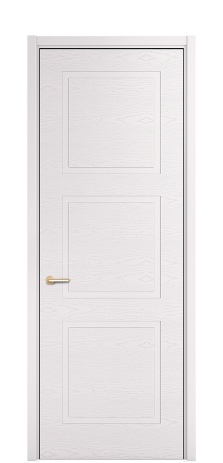 Дверь межкомнатная Плэйн 3 Цвет Крем Brash Покрытие ЭМАЛИ Эмаль брашированная Наличник L 50 Цена 43375