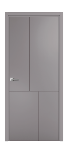 Дверь межкомнатная Линия 04 Цвет Ирис Покрытие Эмаль  Наличник L 50 Цена 15625