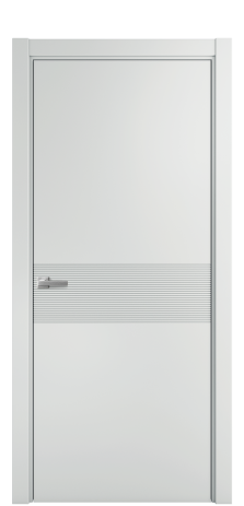 Дверь межкомнатная Mezzo 01 Цвет Облачный Покрытие Эмаль  Наличник L 75 Цена 42475