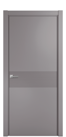 Дверь межкомнатная Меццо 01 Цвет Ирис Покрытие Эмаль  Наличник L 75 Цена 15625