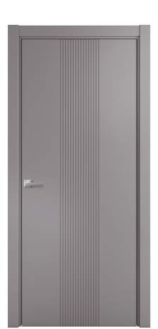 Дверь межкомнатная Mezzo 11 Цвет Ирис Покрытие Эмаль  Наличник L 75 Цена 42475