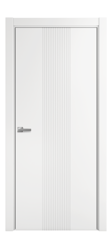 Дверь межкомнатная Меццо 11 Цвет Белый Покрытие Эмаль  Наличник L 75 Цена 15625