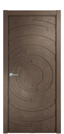 Дверь межкомнатная Капричио 02 Цвет Дуб Марракеш Покрытие Шпон натуральный  Наличник L 75 Цена 17800