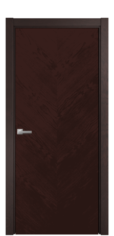 Дверь межкомнатная Юнит 04 Цвет Мореный Дуб Покрытие Шпон натуральный  Наличник L 75 Цена 54050