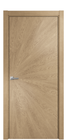 Дверь межкомнатная Unit 07 Цвет Дуб Светлый Покрытие Шпон натуральный  Наличник L 75 Цена 62050