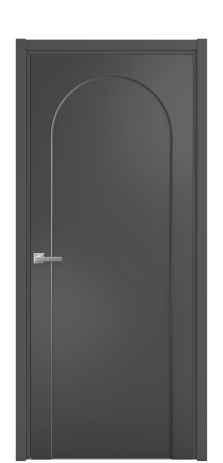 Дверь межкомнатная Anse 2 Цвет Антрацит Покрытие Эмаль  Наличник L 50 Цена 45918