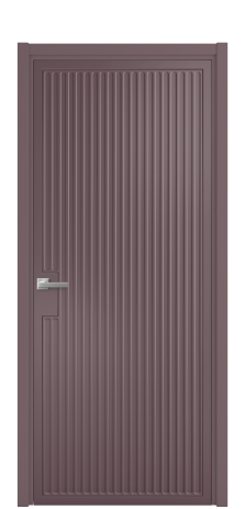 Дверь межкомнатная Space 12 Цвет Лиловый Покрытие Эмаль  Наличник L 50 Цена 51168