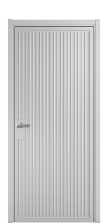 Дверь межкомнатная Спейс 12 Цвет Телегрей Покрытие Эмаль  Наличник L 50 Цена 49475