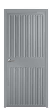 Дверь межкомнатная Спейс 22 Цвет Гриджио Покрытие Эмаль  Наличник L 50 Цена 51168