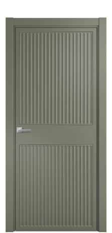 Дверь межкомнатная Спейс 22 Цвет Зеленый Покрытие Эмаль  Наличник L 75 Цена 51168