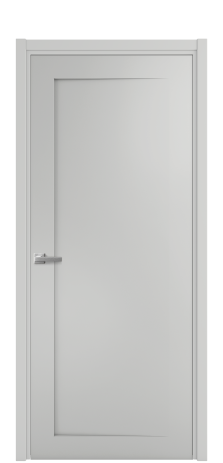 Дверь межкомнатная Podio 03 Цвет Телегрей Покрытие Эмаль  Наличник L 50 Цена 49475