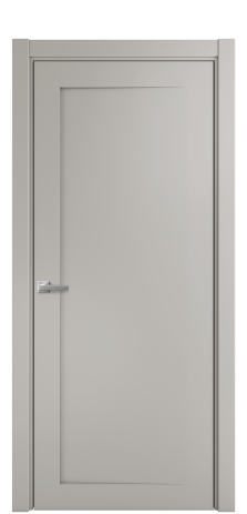 Дверь межкомнатная Подио 03 Цвет Серый Шелк Покрытие Эмаль  Наличник L 75 Цена 49475