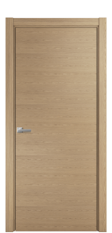 Дверь межкомнатная Porte 39-00 Цвет Дюна 1050C Покрытие Шпон Файн Лайн горизонталь Наличник L 75 Цена 40523