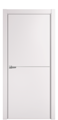 Дверь межкомнатная Слот 10-001 Цвет Крем Покрытие Эмаль  Наличник L 75 Цена 42675