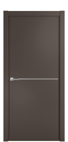 Дверь межкомнатная Слот 10-001 Цвет Коричневый Покрытие Эмаль  Наличник L 75 Цена 44028