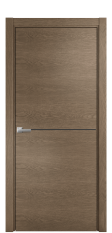 Дверь межкомнатная Слот 10-001 Цвет Дуб Мускат Покрытие Шпон натуральный  Наличник L 75 Цена 48750