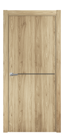 Дверь межкомнатная Слот 10-001 Цвет Орех светлый Покрытие ПВХ ПОД ДЕРЕВО Наличник L 75 Цена 8700