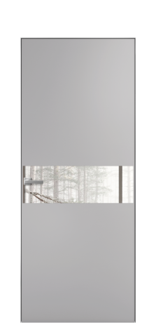 Дверь межкомнатная Ветро 11 Цвет Галечный Покрытие Эмаль  Наличник Скрытый короб хром Цена 47048