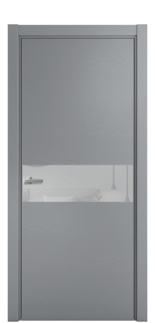 Дверь межкомнатная Ветро 11 Цвет Ясень Гриджио Покрытие Шпон крашеный  Наличник L 75 Цена 49275