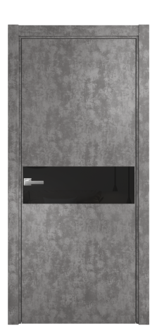 Дверь межкомнатная Ветро 11 Цвет Айс какао Покрытие ПВХ ФАКТУРНЫЕ Наличник L 75 Цена 8700