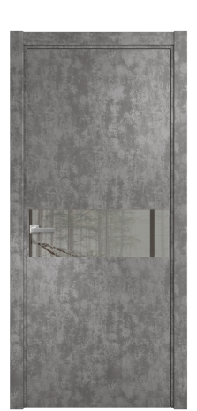 Дверь межкомнатная Ветро 11 Цвет Айс какао Покрытие ПВХ ФАКТУРНЫЕ Наличник L 75 Цена 9200