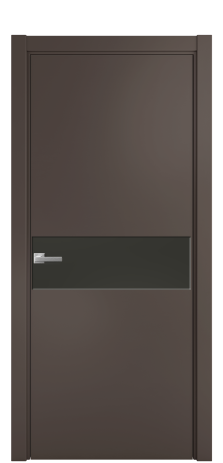 Дверь межкомнатная Ветро 11 Цвет Коричневый Покрытие Эмаль  Наличник L 75 Цена 47073