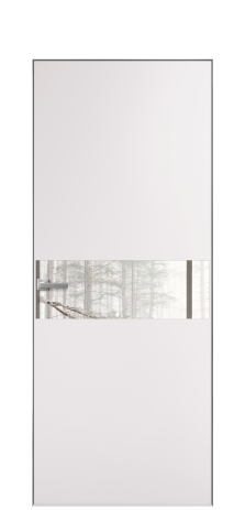 Дверь межкомнатная Ветро 11 Цвет Крем Покрытие Эмаль  Наличник Скрытый короб хром Цена 45550