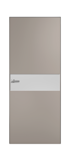 Дверь межкомнатная Ветро 11 Цвет Какао Покрытие Эмаль  Наличник Скрытый короб хром Цена 45550