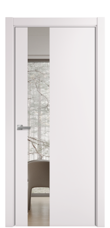 Дверь межкомнатная Ветро 14 Цвет Крем Покрытие Эмаль  Наличник L 75 Цена 45575