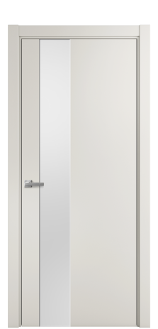 Дверь межкомнатная Ветро 14 Цвет Лайт Грей Покрытие ПВХ SOFT (ПЭТ) Наличник L 75 Цена 34100
