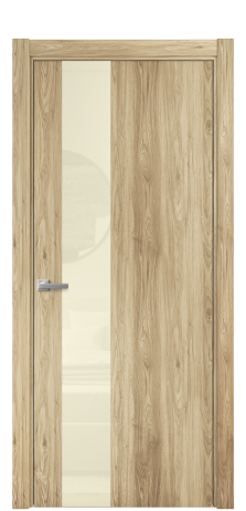 Дверь межкомнатная Ветро 14 Цвет Орех светлый Покрытие ПВХ ПОД ДЕРЕВО Наличник L 75 Цена 8700