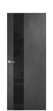 Дверь межкомнатная Ветро 14 Цвет Камень темный Покрытие ПВХ ФАКТУРНЫЕ Наличник Скрытый короб хром Цена 41000