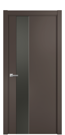 Дверь межкомнатная Ветро 14 Цвет Коричневый Покрытие Эмаль  Наличник L 75 Цена 47073