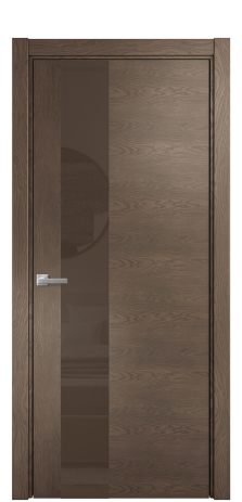 Дверь межкомнатная Vetro 14 Цвет Дуб Марракеш Покрытие Шпон натуральный  Наличник L 75 Цена 51650