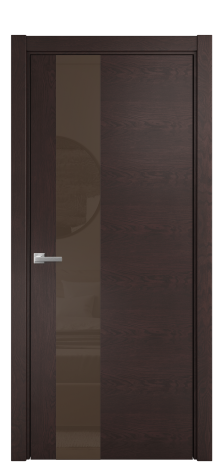 Дверь межкомнатная Vetro 14 Цвет Мореный Дуб Покрытие Шпон натуральный  Наличник L 75 Цена 51650