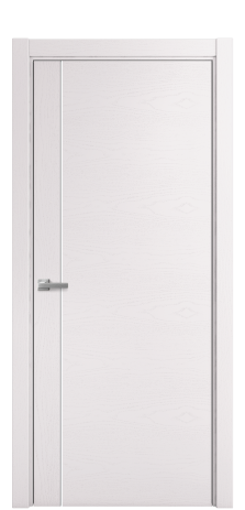 Дверь межкомнатная Ветро 17 Цвет Ясень Крем Покрытие Шпон крашеный  Наличник L 75 Цена 48175