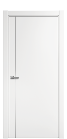 Дверь межкомнатная Слот 10-011 Цвет Белый Покрытие Эмаль  Наличник L 75 Цена 41275