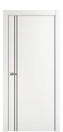 Дверь межкомнатная Слот 10-012 Цвет Белый Покрытие Эмаль  Наличник L 75 Цена 38275