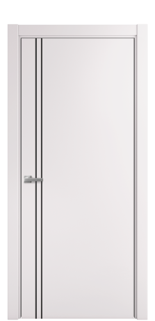 Дверь межкомнатная Слот 10-012 Цвет Крем Покрытие Эмаль  Наличник L 75 Цена 41525