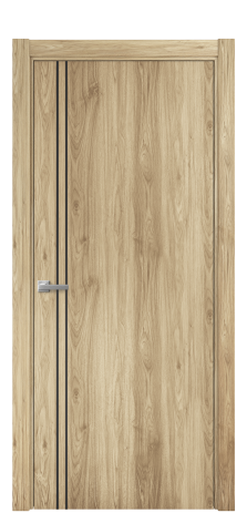 Дверь межкомнатная Слот 10-012 Цвет Орех светлый Покрытие ПВХ ПОД ДЕРЕВО Наличник L 75 Цена 31200