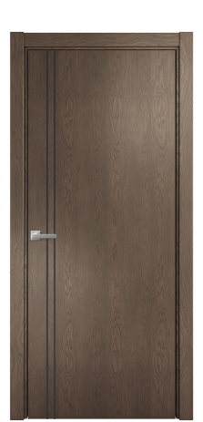 Дверь межкомнатная Слот 10-012 Цвет Айс какао Покрытие ПВХ ФАКТУРНЫЕ Наличник L 75 Цена 31200