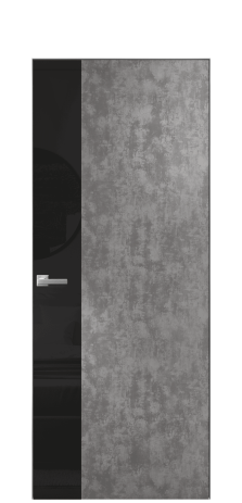 Дверь межкомнатная Ветро 19 Цвет Айс какао Покрытие ПВХ ФАКТУРНЫЕ Наличник Скрытый короб хром Цена 45300