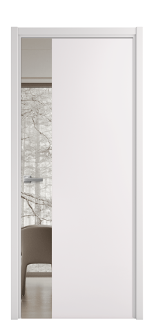 Дверь межкомнатная Ветро 19 Цвет Крем Покрытие Эмаль  Наличник L 50 Цена 50625