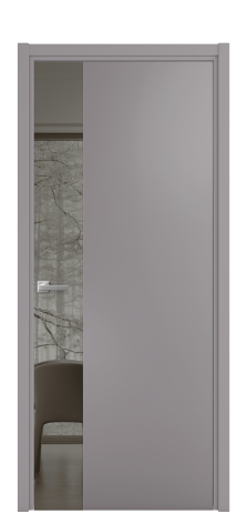 Дверь межкомнатная Ветро 19 Цвет Ирис Покрытие Эмаль  Наличник L 50 Цена 50625